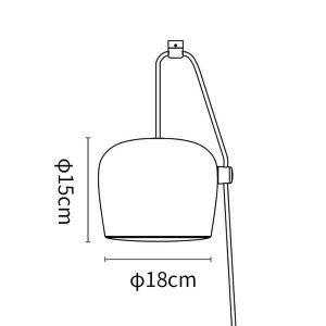 Aim pendant lamp with a diameter of 18 cm