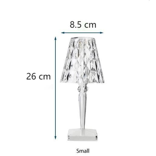 Lampe de table sans fil Mignonne blanc brillant D14 H20cm Opjet 16365