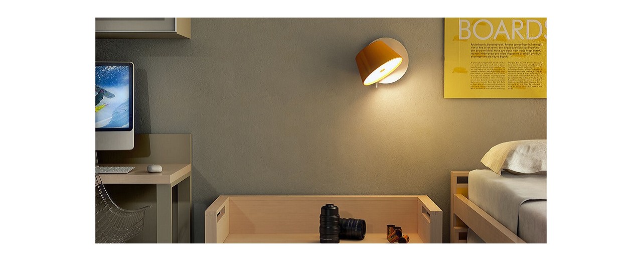 Tam Tam A Wall Lamp Replica With Flexible Lighting Function